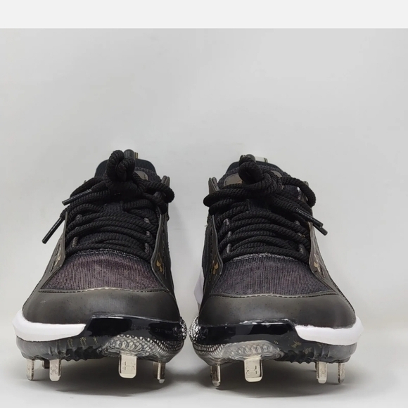 Under Armour Harper 6 Low ST Baseball Cleats Shoe Black 3024315-001 Men Sz Multi